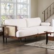 ALESUND Sofa, Beige Walnut Supply