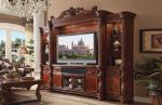 Acme Vendome Entertainment Center in Cherry 91315 Online Hot Sale