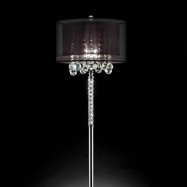 Ivy Chrome Floor Lamp on Sale