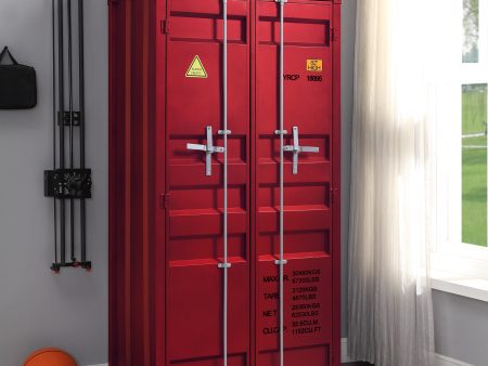 Cargo Red Wardrobe (Double Door) Supply