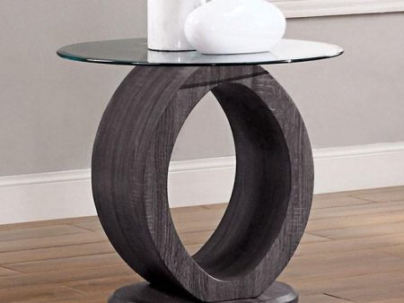 Lodia Gray End Table Hot on Sale