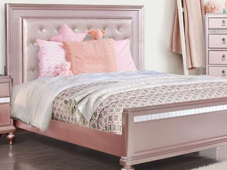 Ariston Rose Pink Queen Bed Sale