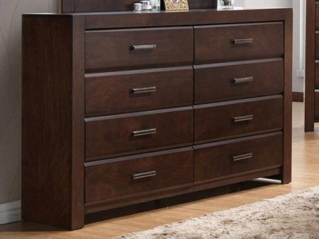 Acme Oberreit 8 Drawer Dresser in Walnut 25795 Online now