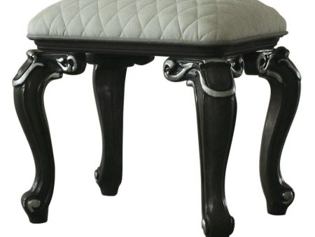 Acme Furniture House Delphine Vanity Stool in Charcoal 96885 Online