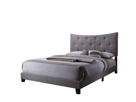 Venacha - Queen Bed - Gray, Dark - 85  Online