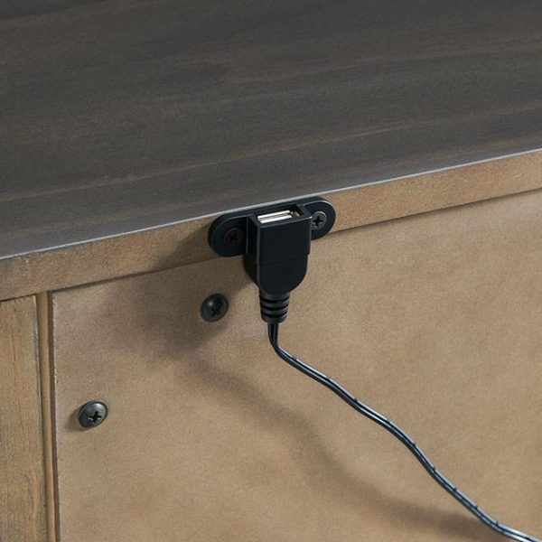 ALAINA Night Stand With USB Plug Sale