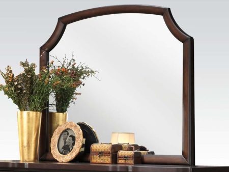 Acme Lancaster Landscape Mirror in Espresso 24574 Cheap