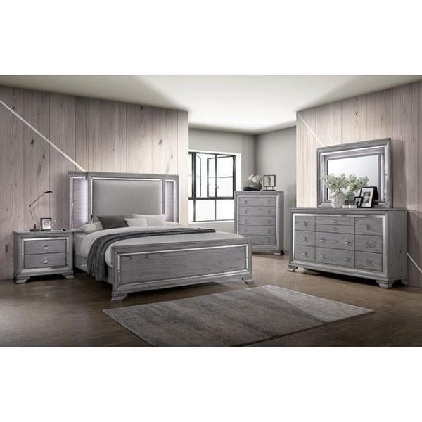 Alanis Light Gray Dresser on Sale