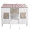 Spring Cottage White & Pink Full Bed on Sale