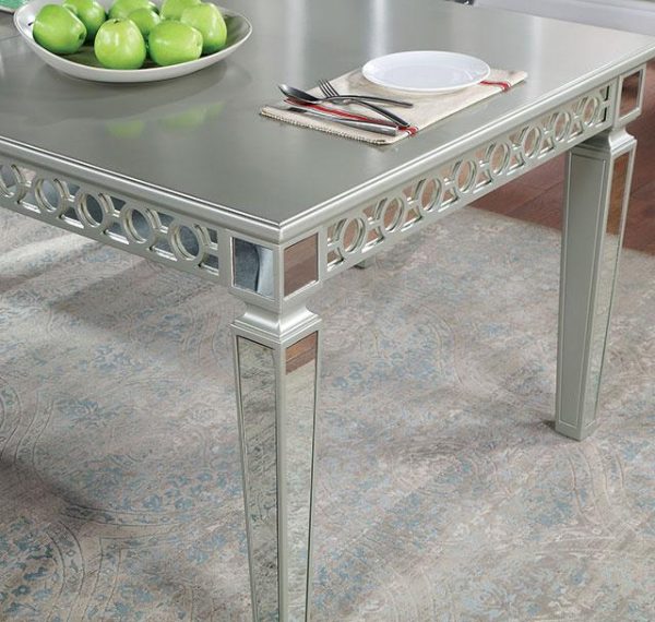 ADALIA Dining Table, Silver Cheap