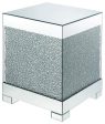 Acme Furniture Mallika End Table in Mirrored Crystals 87912 Online now