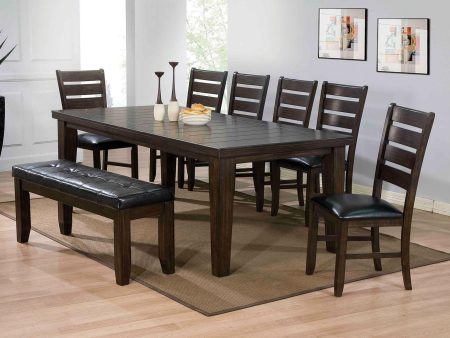 Acme Furniture Urbana Rectangular Dining Table in Espresso 74620 Online