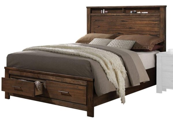 Acme Merrilee Queen Storage Bed in Oak 21680Q on Sale