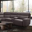 EDMONDUS Power Sectional, Dark Gray Cheap