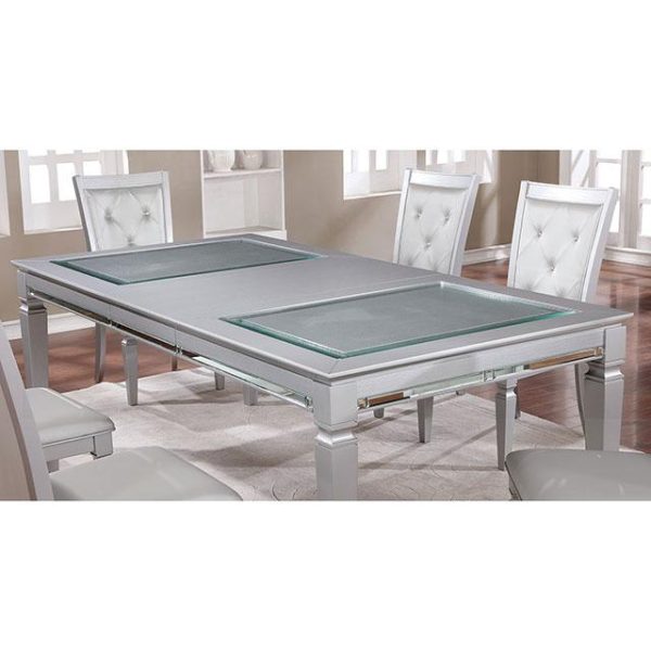 Alena Silver Dining Table Online