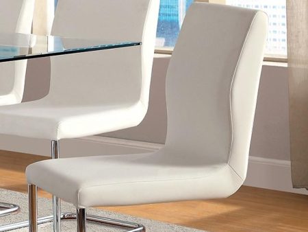 LODIA I White Side Chair Sale