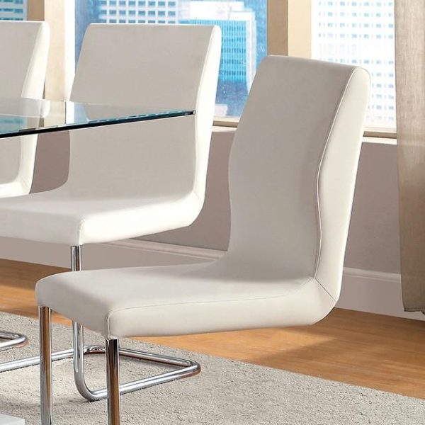 LODIA I White Side Chair Sale