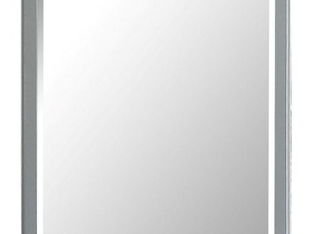 Acme Furniture House Marchese Mirror in Pearl Gray 28864 Supply