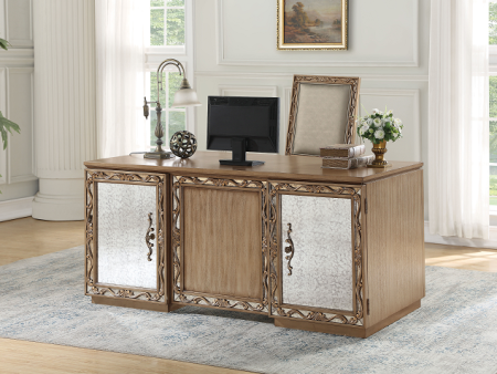 Orianne Antique Gold Desk Online