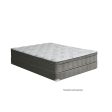 ALEKSA White, Gray 11  Euro Top Mattress, E.King Cheap