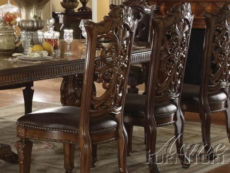 Acme Vendome Cherry Finish Side Chair (Set of 2) 60003 Hot on Sale