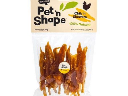 Chik  n Skewers 8 oz by Pet  n Shape Online