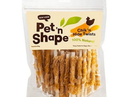 100% Natural Chicken Hide Twists 16 Oz, Regular by Pet  n Shape Sale