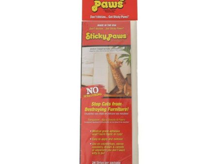 Sticky Paws Furniture Strips 24 Pack by Pioneer Pet Online Hot Sale