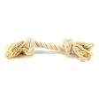 Flossy Chews Rope Bone - White Large (14  Long) by Mammoth Pet Products Online