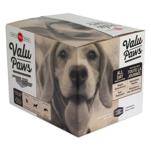 ValuPaws Training Pads 22  Long x 22  Wide (100 Pack) by Precision Pet Online