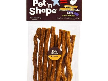 Natural Chik  n Sweet Potato Stix Dog Treats 3.5 oz by Pet  n Shape Online Sale