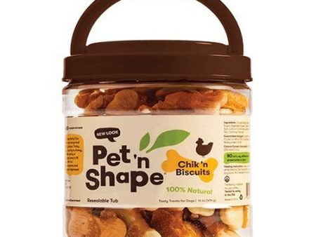 Chik  n Biscuits Dog Treats 16 oz by Pet  n Shape Hot on Sale