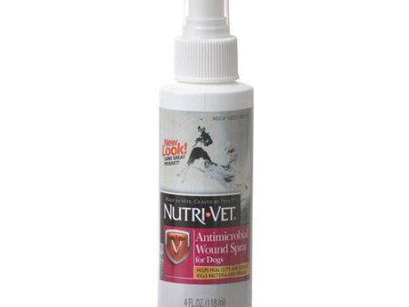 Antimicrobial Wound Spray for Dogs 4 oz by Nutri-Vet Cheap