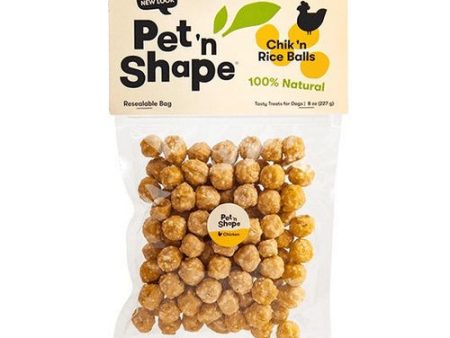 Chik  n Rice Balls 8 oz by Pet  n Shape Sale