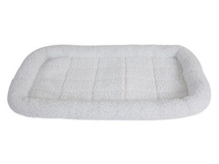 SnooZZy Pet Bed Original Bumper Bed - White Medium (29 L X 18 W) by Precision Pet For Cheap